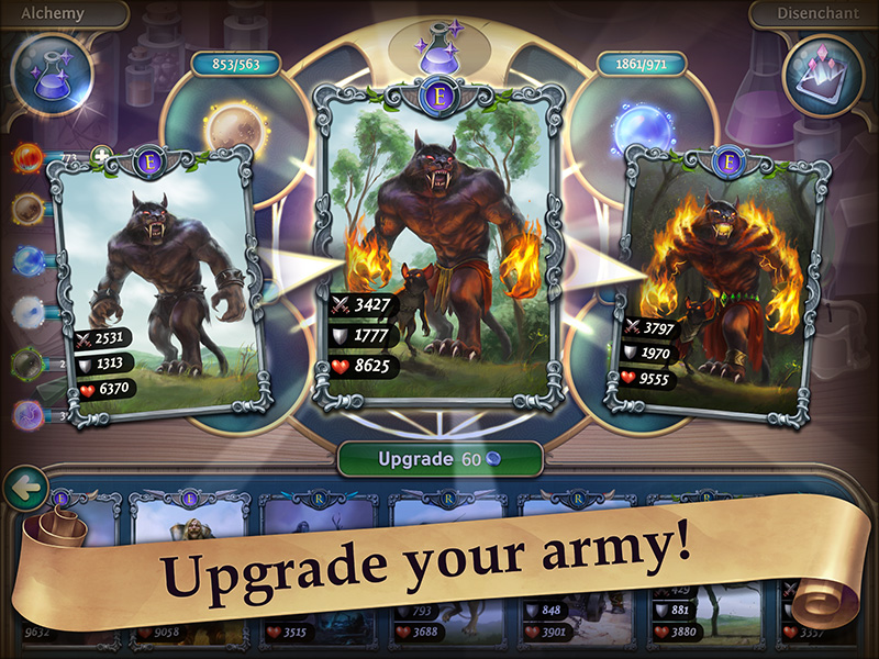 Upgrade your army